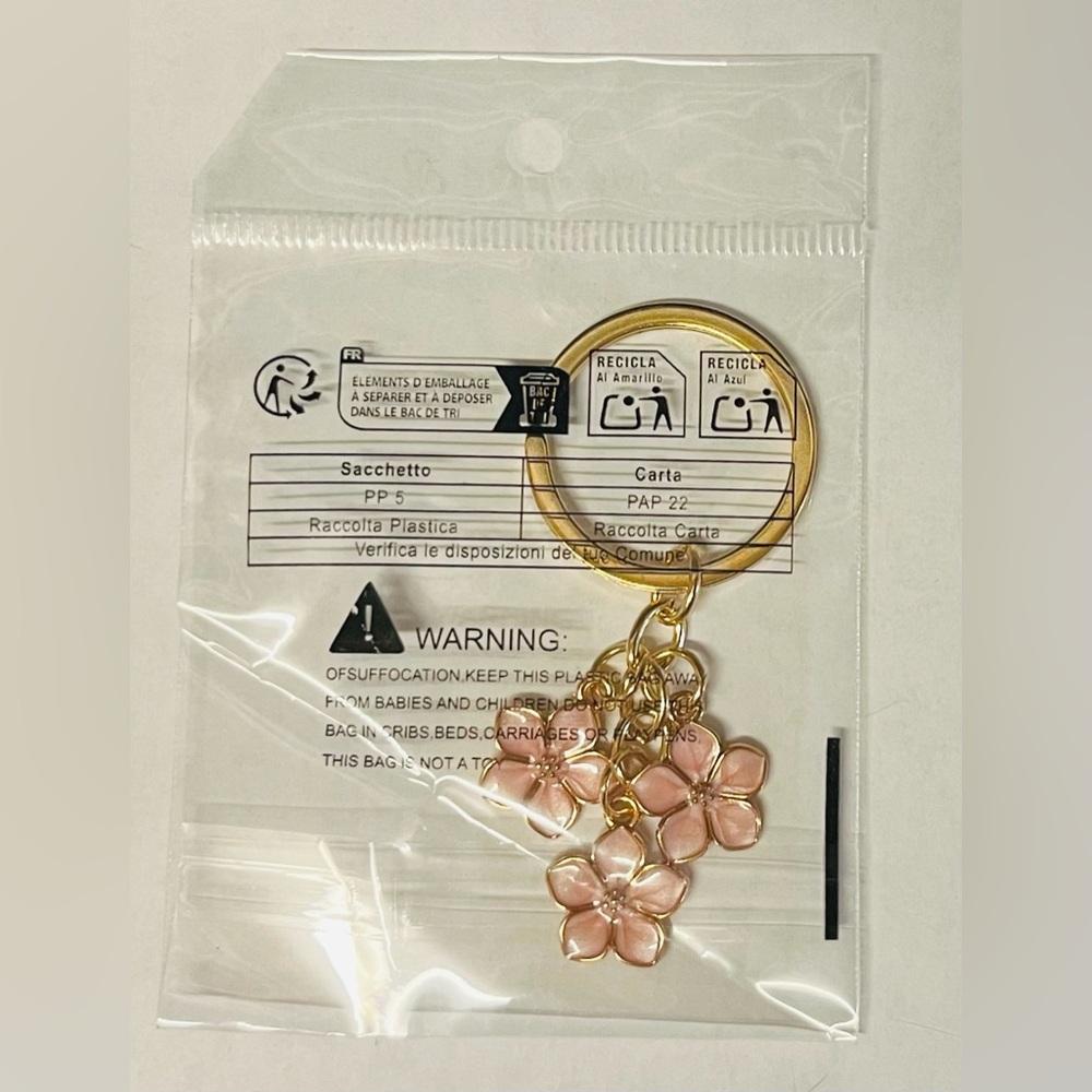 KEYCHAIN Japanese Blossoms NEW!